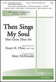 Then Sings My Soul TTBB choral sheet music cover Thumbnail